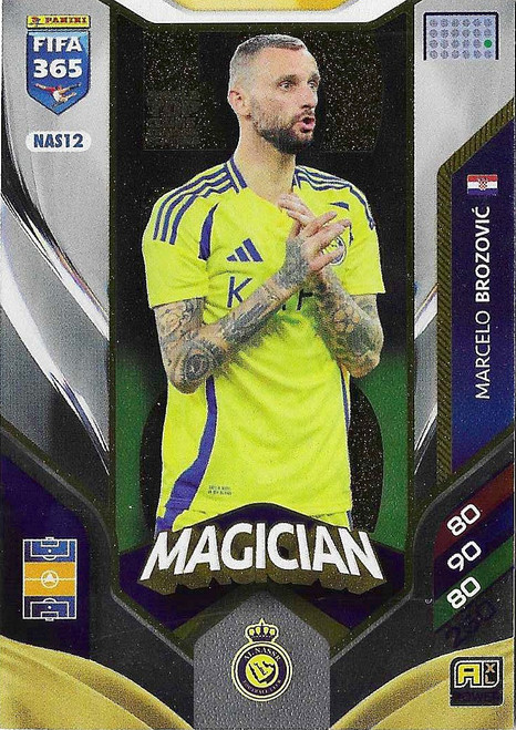 NAS012 - Marcelo Brozovic (Al-Nassr) - MAGICIAN - Panini Adrenalyn XL FIFA 365 2026