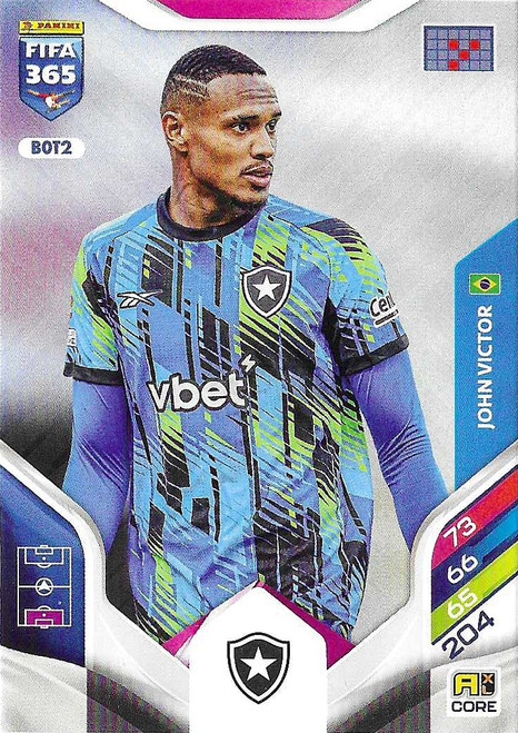 BOT002 - John Victor (Botafogo) - Panini Adrenalyn XL FIFA 365 2026