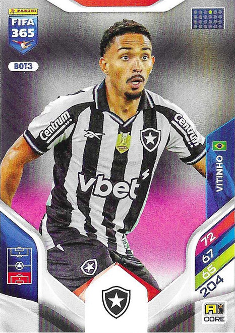 BOT003 - Vitinho (Botafogo) - Panini Adrenalyn XL FIFA 365 2026