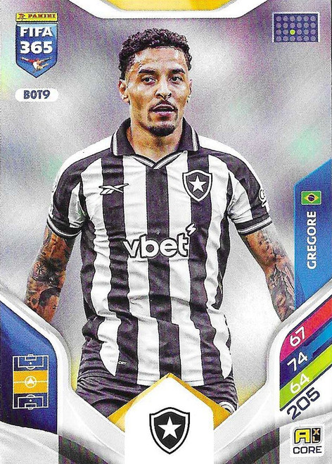 BOT009 - Gregore (Botafogo) - Panini Adrenalyn XL FIFA 365 2026