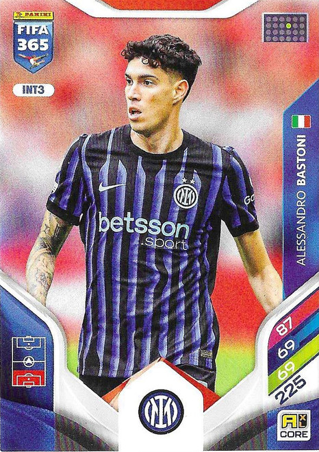 INT003 - Alessandro Bastoni (Inter Milan) - Panini Adrenalyn XL FIFA 365 2026