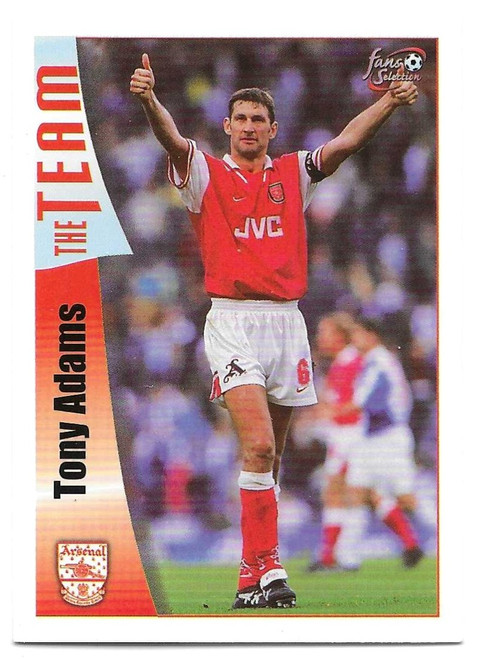 #016 Tony Adams - Futera Arsenal 1997/98