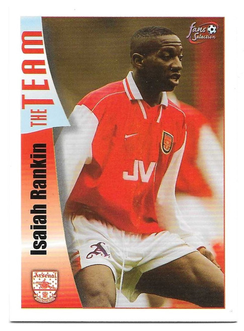 #035 Isaiah Rankin - Futera Arsenal 1997/98
