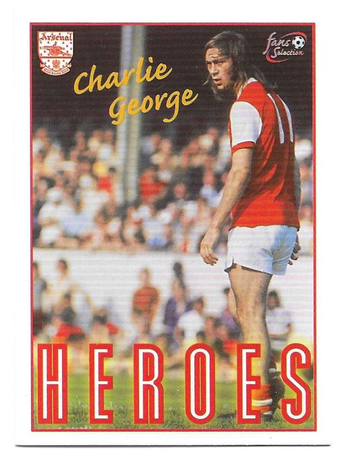 #077 Charlie George - Futera Arsenal 1997/98