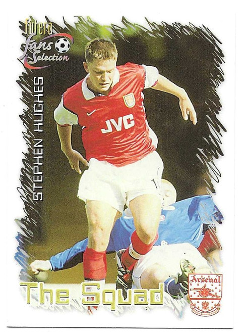 #022 Stephen Hughes - Futera Arsenal 1999