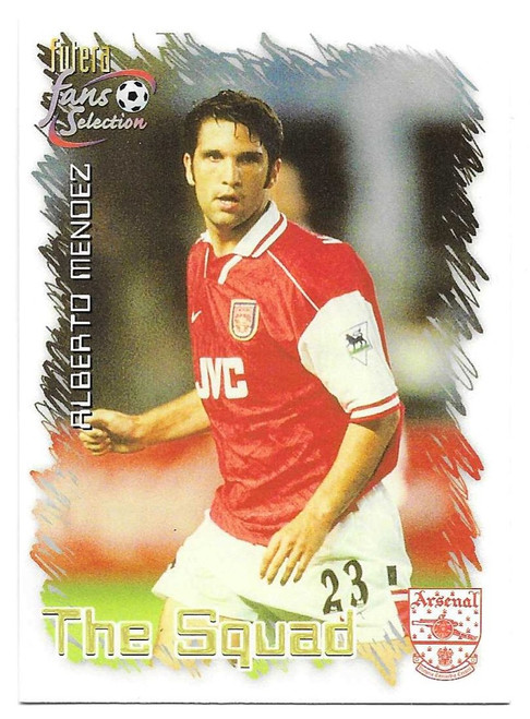 #024 Alberto Mendez - Futera Arsenal 1999