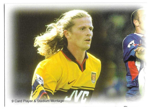 #034 Player & Stadium Montage No. 7 - Futera Arsenal 1999