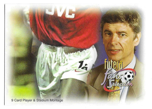 #030 Player & Stadium Montage No. 3 - Futera Arsenal 1999