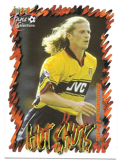 #048 Emmanuel Petit - Futera Arsenal 1999