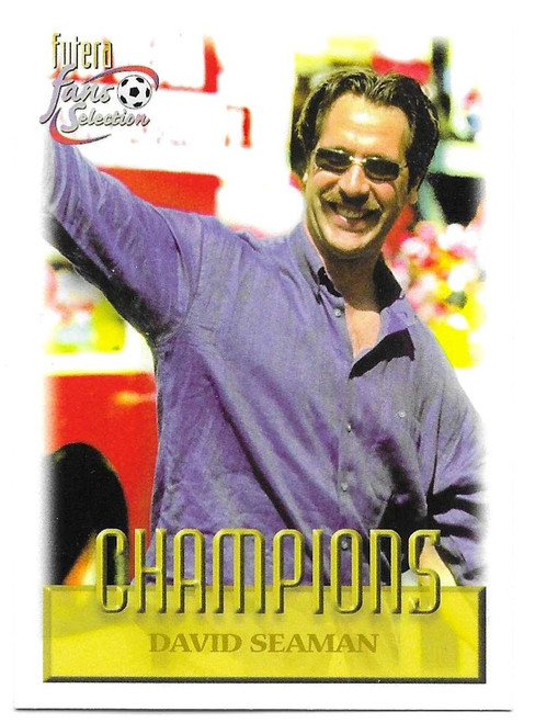 #082 David Seaman - Futera Arsenal 1999