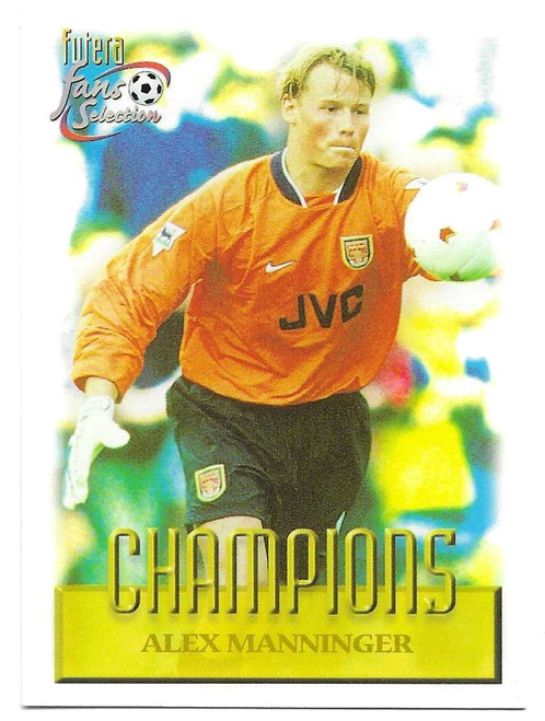#087 Alex Manninger - Futera Arsenal 1999