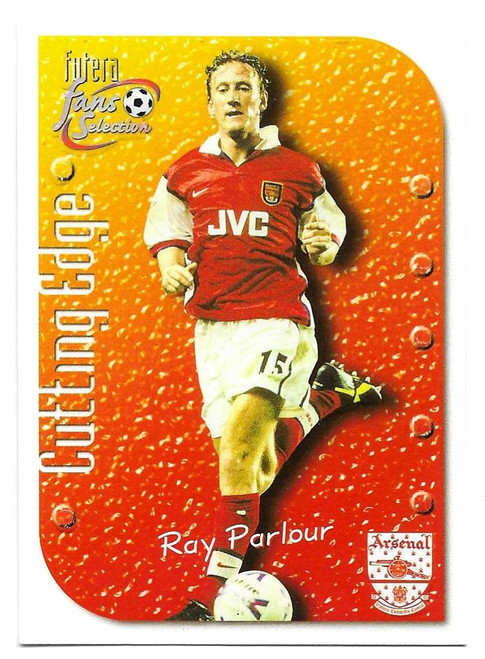 CE5 - Ray Parlour - CUTTING EDGE EMBOSSED - Futera Arsenal 1999