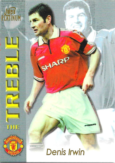 #012 Denis Irwin - Futera Manchester United 1999 The Treble