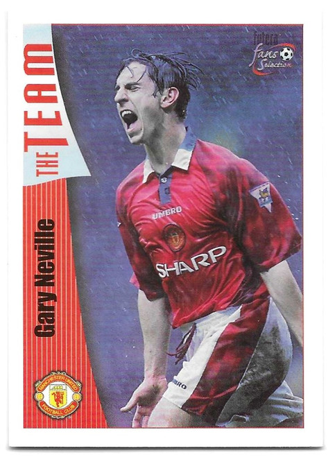 #011 Gary Neville - Futera Manchester United 1997/98