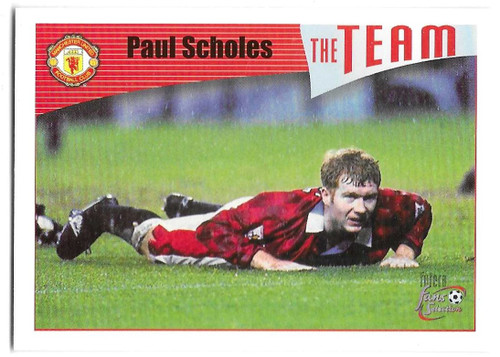#026 Paul Scholes - Futera Manchester United 1997/98