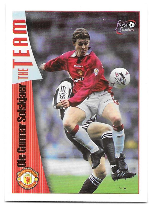 #027 Ole Gunnar Solskjaer - Futera Manchester United 1997/98