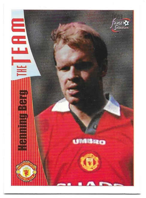 #030 Henning Berg - Futera Manchester United 1997/98