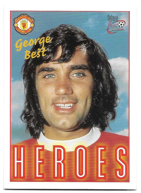 #076 George Best - Futera Manchester United 1997/98