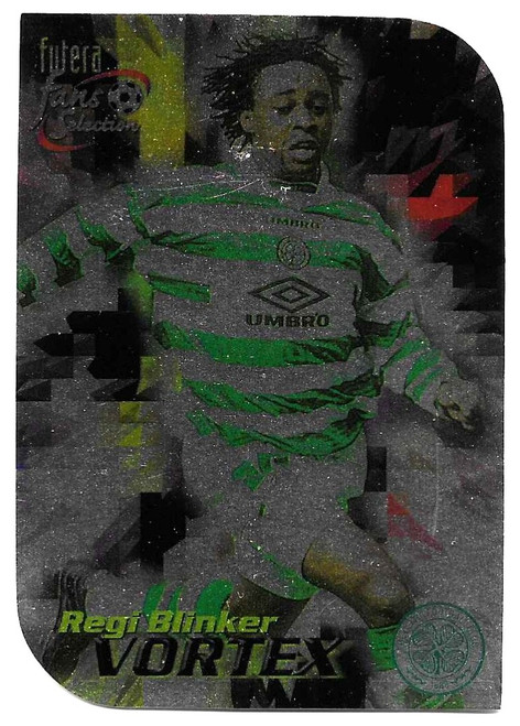 V5 - Regi Blinker - VORTEX FOILED/DIECUT - Futera Celtic 1999