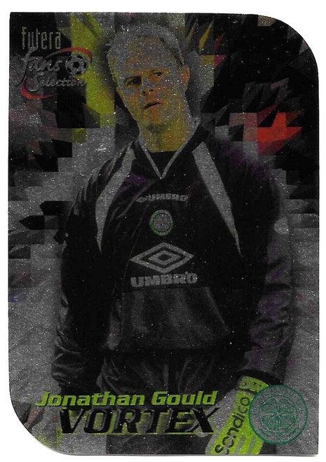 V9 - Jonathan Gould - VORTEX FOILED/DIECUT - Futera Celtic 1999