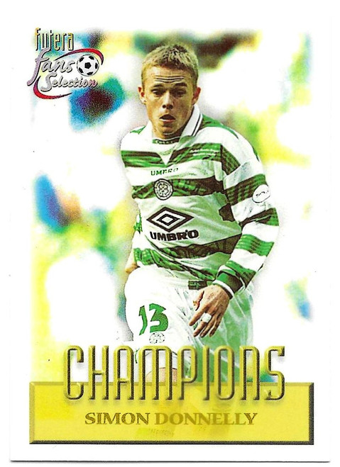 #088 Simon Donnelly - Futera Celtic 1999
