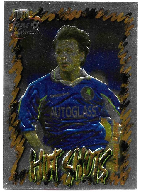 HS4 - Jody Morris - HOT SHOTS CHROME EMBOSSED - Futera Chelsea 1999
