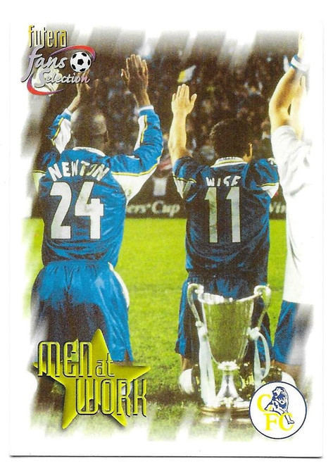 #091 Men At Work No. 1 - Futera Chelsea 1999