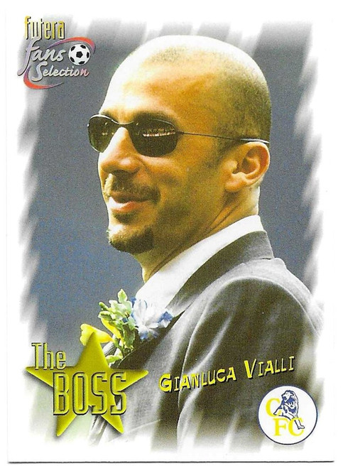 #096 Gianluca Vialli - Futera Chelsea 1999