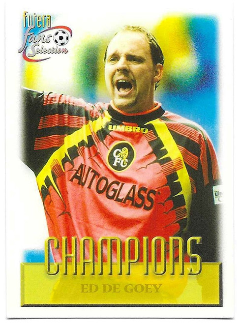 #083 Ed De Goey - Futera Chelsea 1999