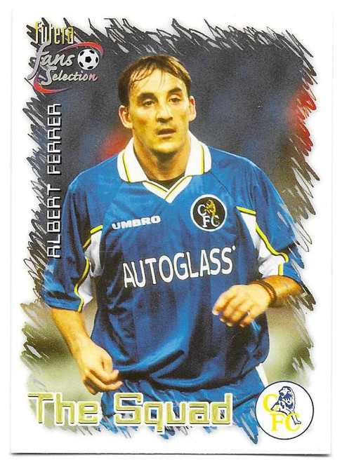#010 Albert Ferrer - Futera Chelsea 1999