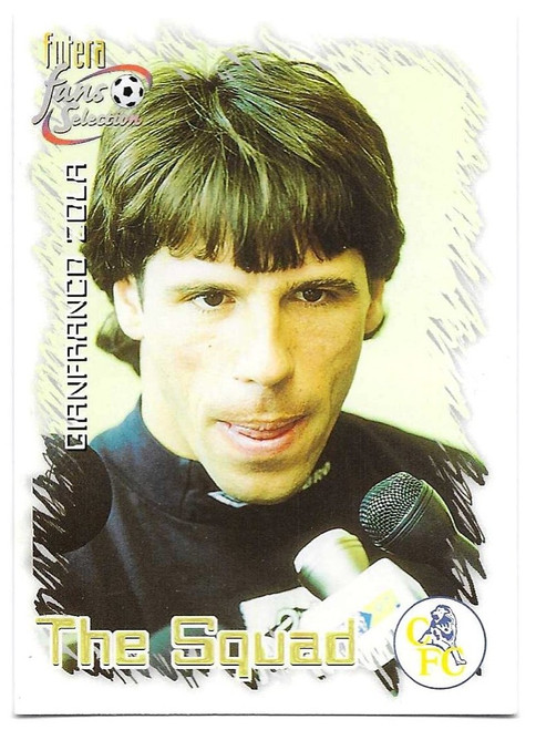 #024 Gianfranco Zola - Futera Chelsea 1999