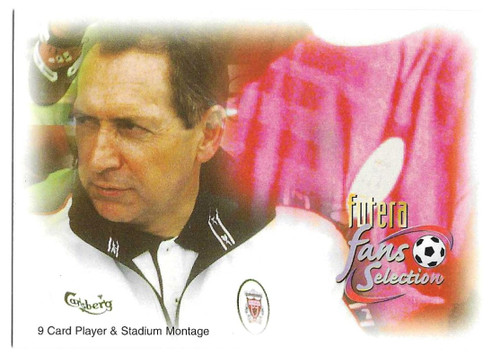 #075 Player & Stadium Montage No. 3 - Futera Liverpool 1999