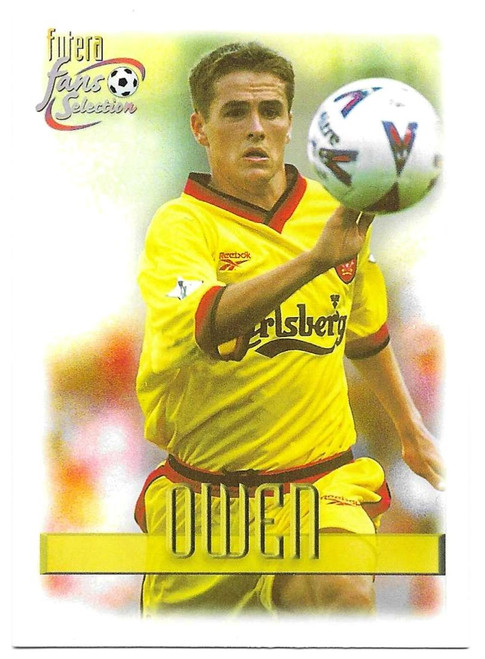 #086 Michael Owen - Futera Liverpool 1999