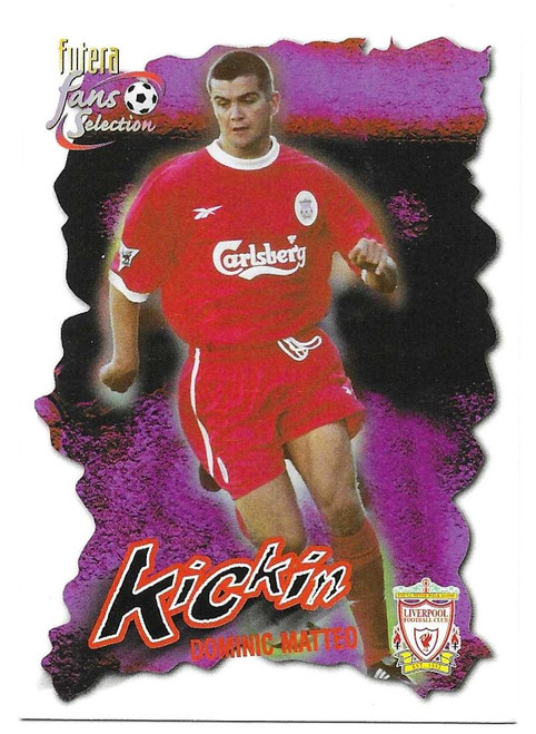#041 Dominic Matteo - Futera Liverpool 1999