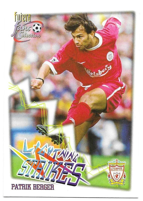 #068 Patrik Berger - Futera Liverpool 1999