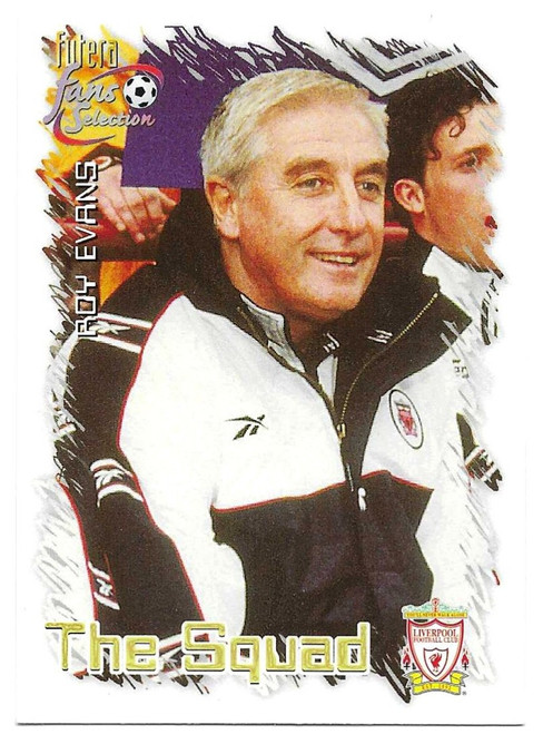 #011 Roy Evans - Futera Liverpool 1999
