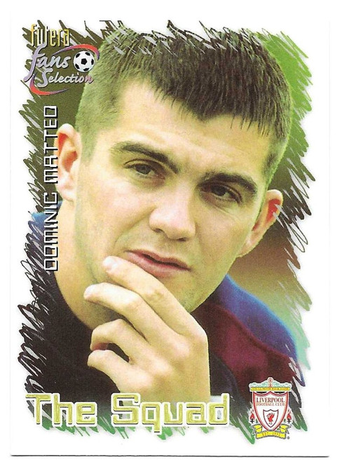 #014 Dominic Matteo - Futera Liverpool 1999
