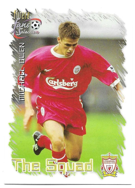 #026 Michael Owen - Futera Liverpool 1999