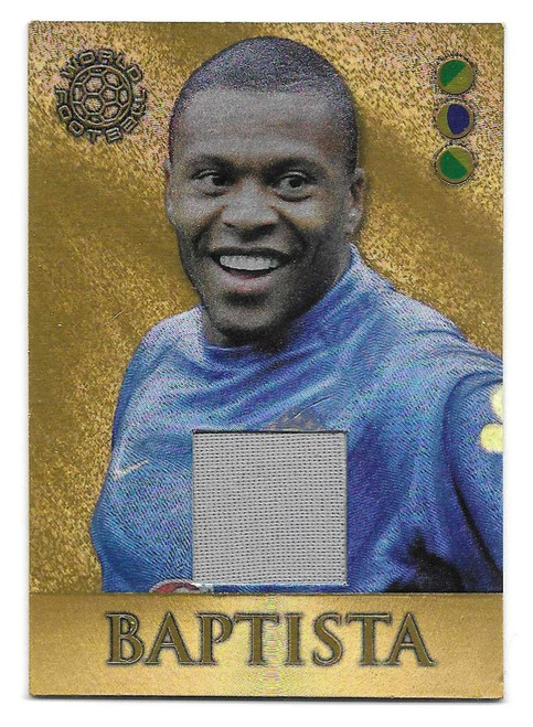 FP02 - Julio Baptista (Brazil) - PROOF/MEMORABILIA 168/275 - Futera World Football 2007