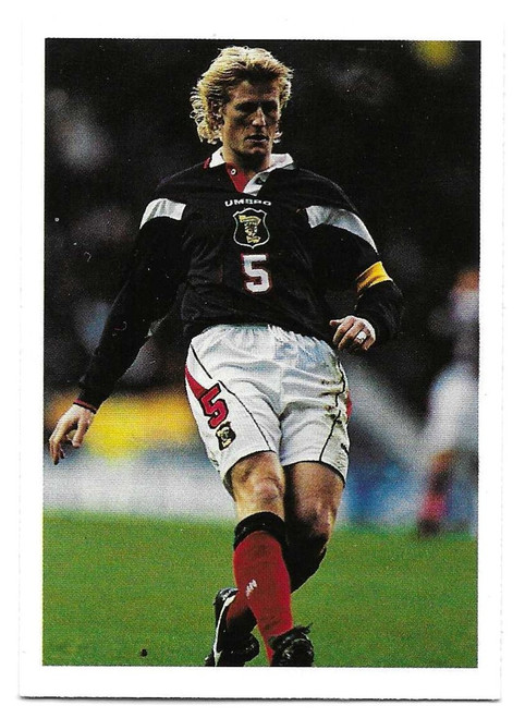 #008 Colin Hendry (Scotland) - Brooke Bond/PG Tips International Soccer Stars 1998