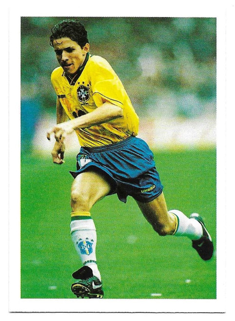 #009 Juninho (Brazil) - Brooke Bond/PG Tips International Soccer Stars 1998