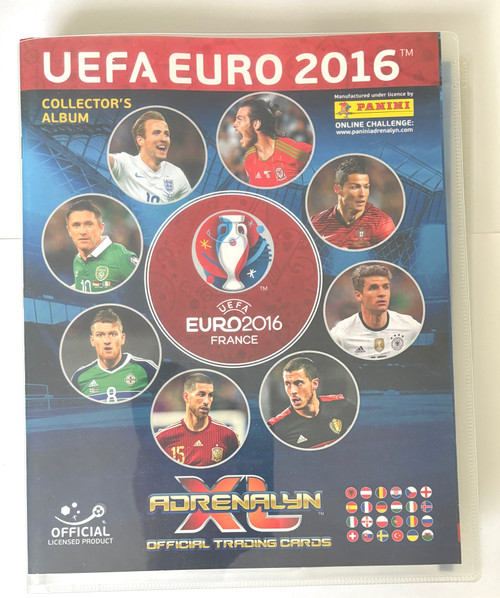 Incomplete Set (286 Cards) & Album/Binder - Panini Adrenalyn XL Euro 2016