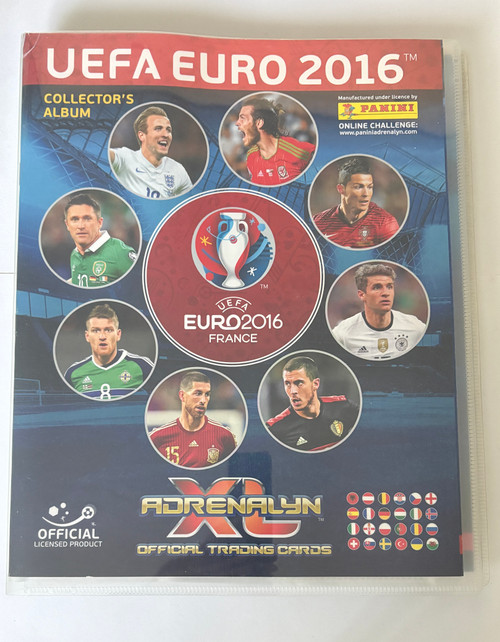 Incomplete Set (272 Cards) & Album/Binder - Panini Adrenalyn XL Euro 2016