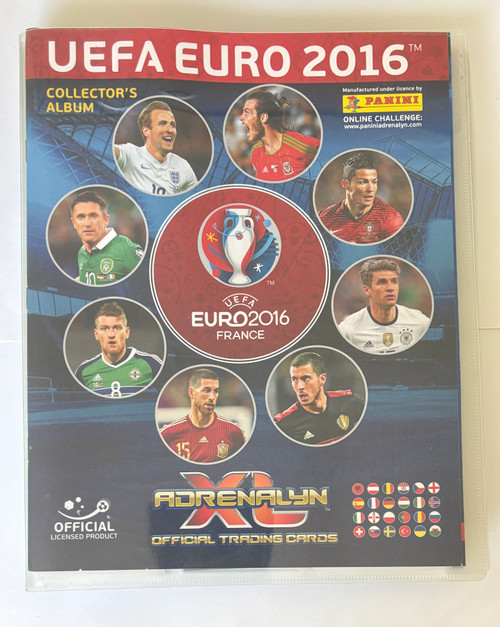Incomplete Set (251 Cards) & Album/Binder - Panini Adrenalyn XL Euro 2016