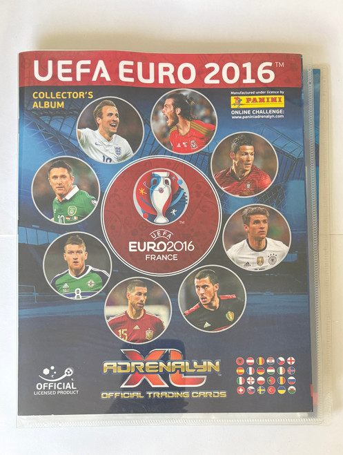 Incomplete Set (246 Cards) & Album/Binder - Panini Adrenalyn XL Euro 2016