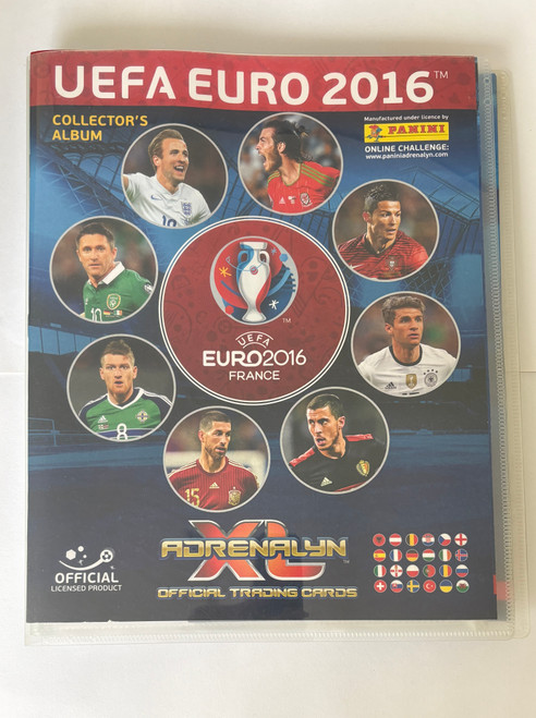 Incomplete Set (242 Cards) & Album/Binder - Panini Adrenalyn XL Euro 2016