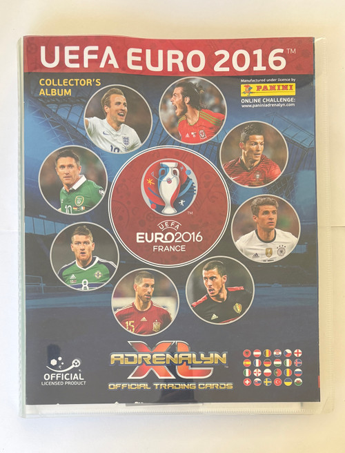 Incomplete Set (233 Cards) & Album/Binder - Panini Adrenalyn XL Euro 2016