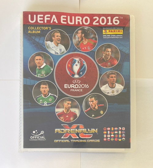 Incomplete Set (228 Cards) & Album/Binder - Panini Adrenalyn XL Euro 2016