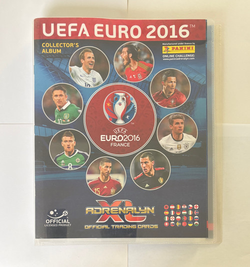 Incomplete Set (226 Cards) & Album/Binder - Panini Adrenalyn XL Euro 2016