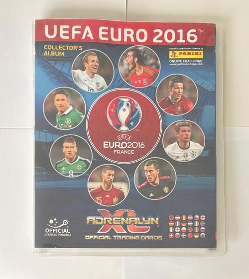 Incomplete Set (223 Cards) & Album/Binder - Panini Adrenalyn XL Euro 2016
